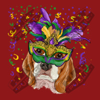 Mardi Gras  Mask Beagle Foam Trucker Hat | HatPublic