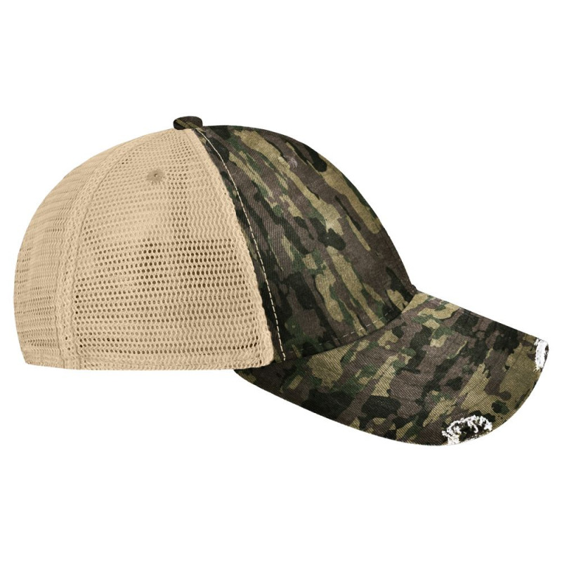 Squirrel Hunting T Shirt3986 Distressed Ollie Cap By Pixelflow