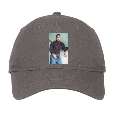 Dwayne The Rock Johnson Classic 90's Turtleneck Photo Adjustable Cap By