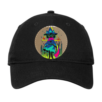 Delta Rune Hat Deltarune Deltarune Susie Adjustable Cap - Leatherette Patch By ...