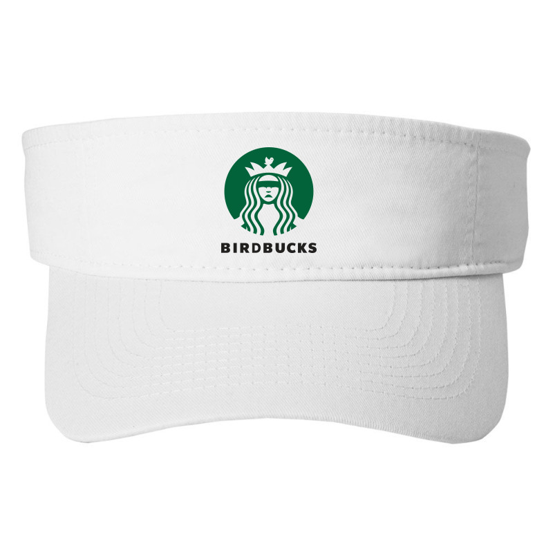 Starbucks Birdbucks Parody Logo Fashion Visor By Streetwear