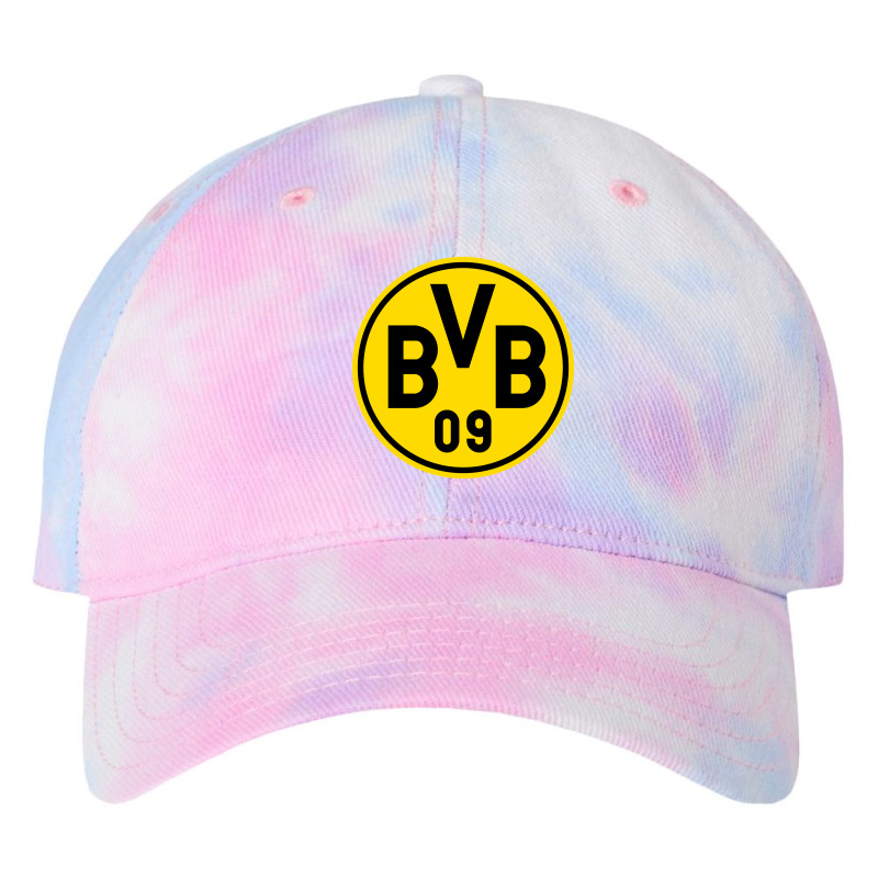 Borussia Dortmund Tie Dyed Dad Hat by azar | HatPublic