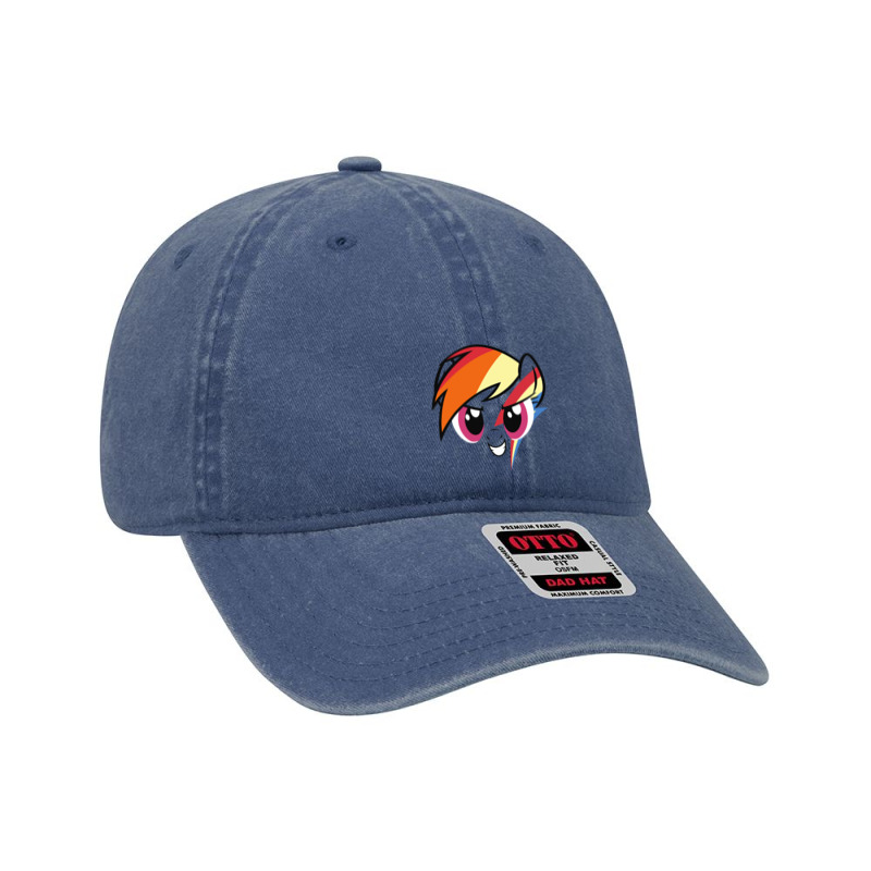 My Little Pony Friendship Is Magic Rainbow Dash Big Face Dyed Cap By ...