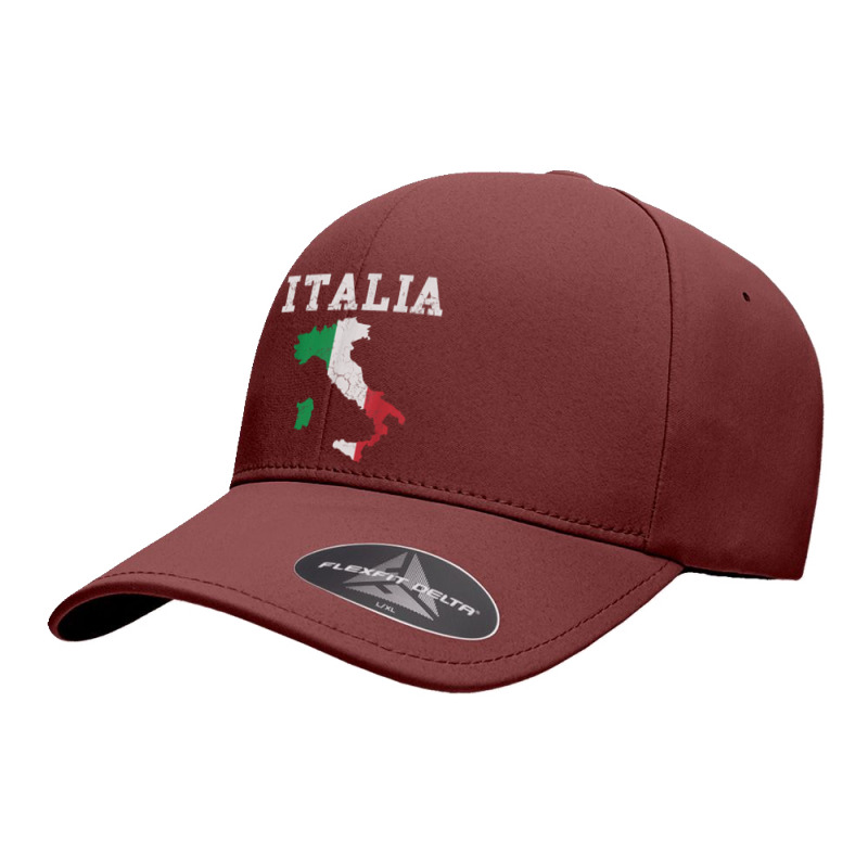 Italia Italy Flag Map Italian Italiano Family Seamless Cap By Craftify ...